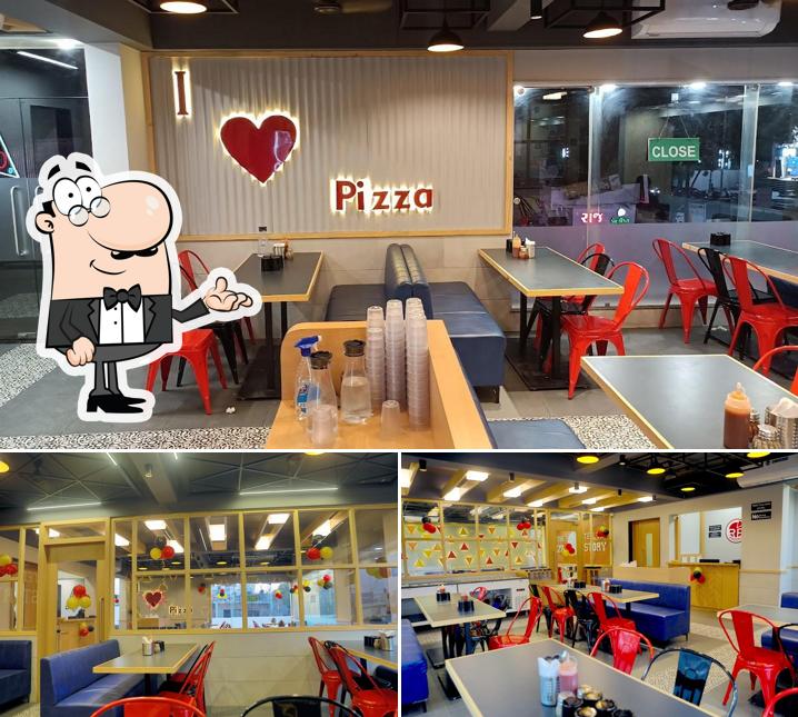 The interior of Real Paprika,kuvadva road Rajkot