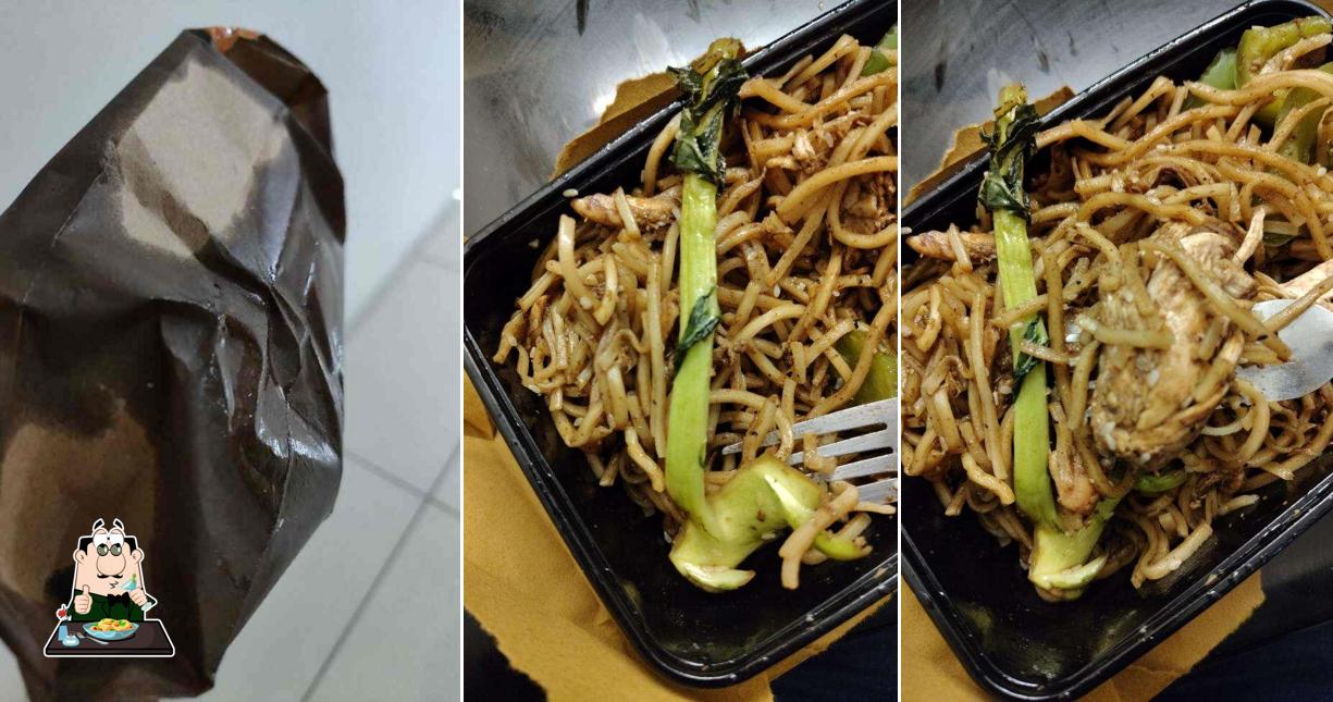 Food at Wok Man Chinese
