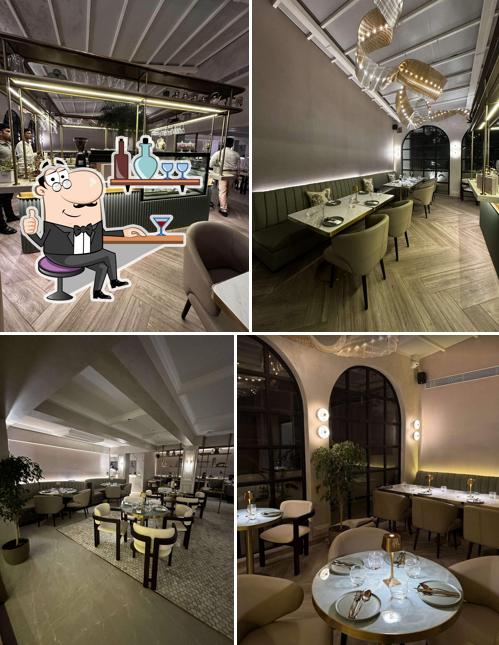 The interior of Zima