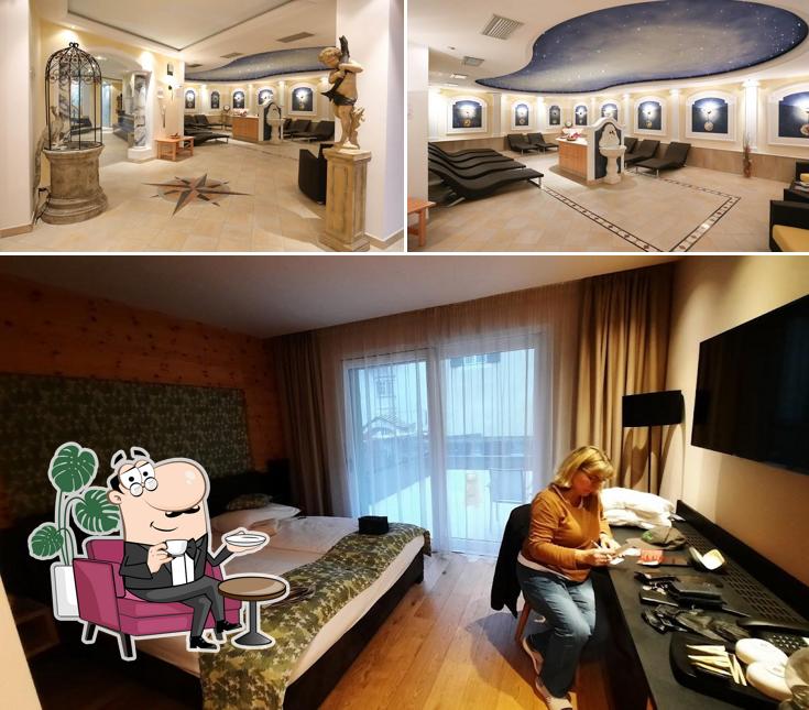 Dai un'occhiata agli interni di Hotel Goldener Adler