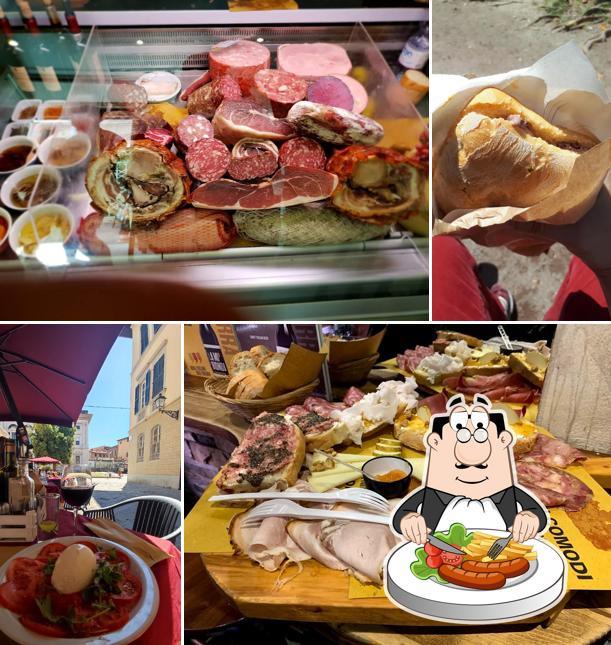 Cibo al I Porci Comodi