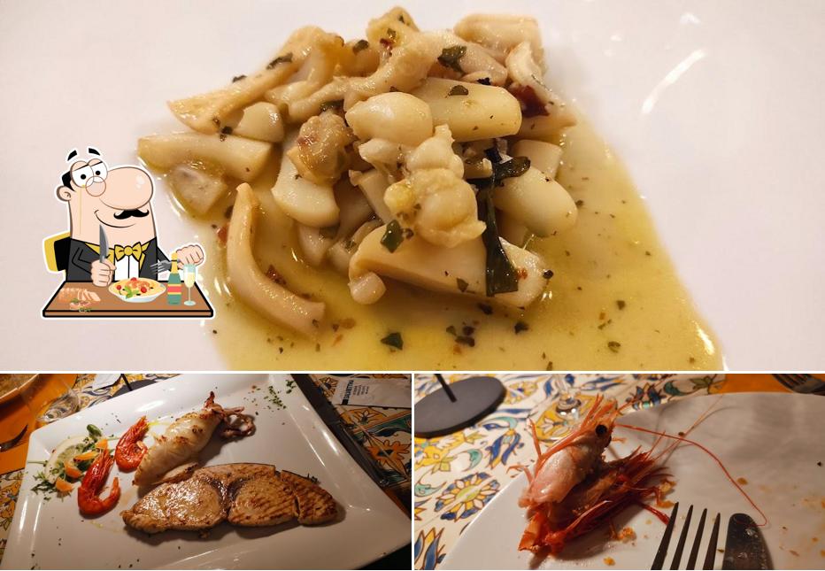 Cibo al Ristorante Marmoreo Borgo Del Mazzaro di Giovanna Marmoreo