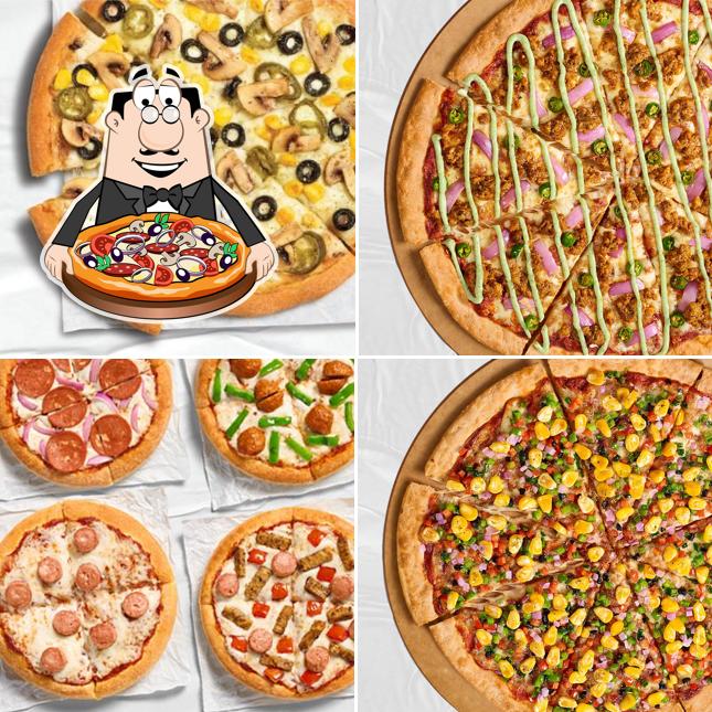 At Pizza Hut Kanuru, Vijayawada, you can taste pizza