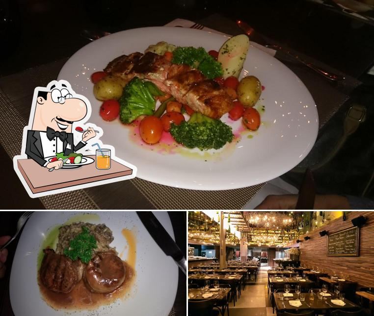 Comida em AA Wine Experience