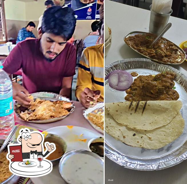 Food at New Taj Dhaba Restaurant