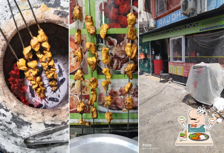 Meals at Raj dhaba