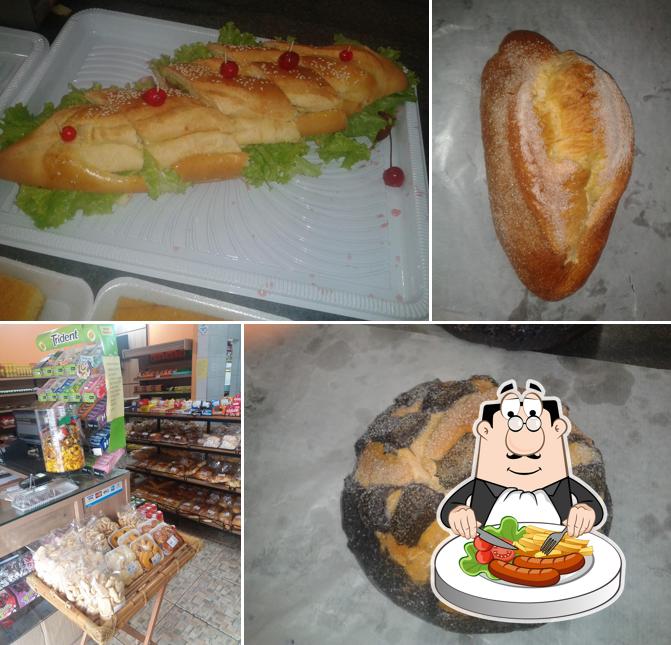 Comida em Comercial e Padaria Novo Sabor