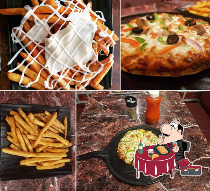 Waffles at JAIL DI CHAAA CAFE