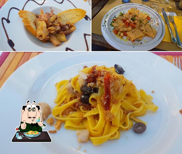 Platti al Osteria del polpo