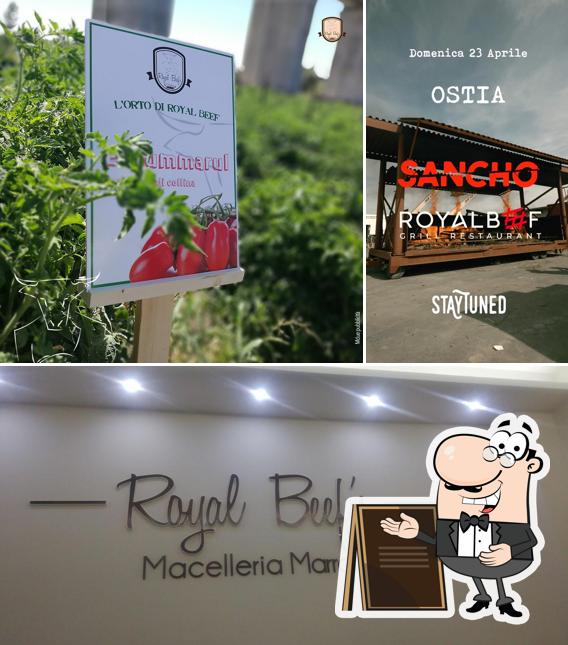 Goditi la vista dall'area esterna di Royal Beef’s