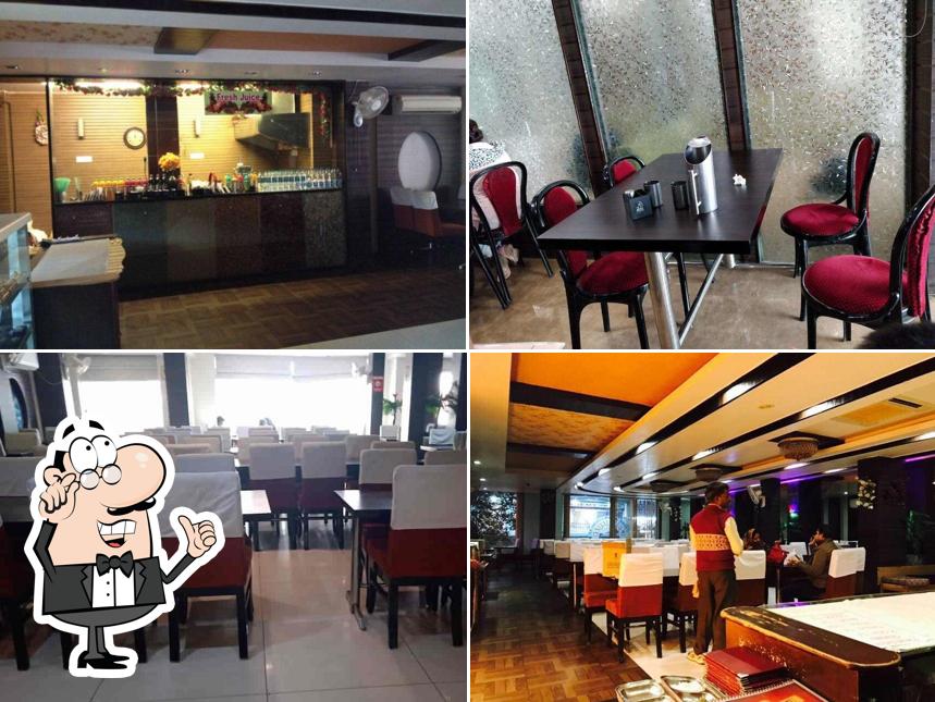 The interior of Saffron Restaurant