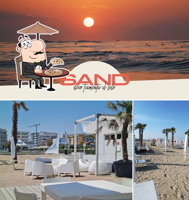 Goditi la vista dagli esterni di SAND BEACH CLUB SOTTOMARINA