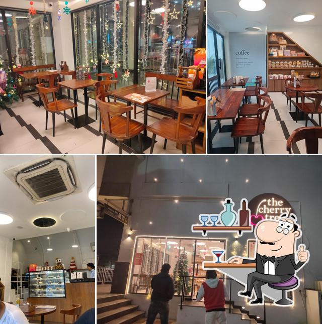 The interior of The Cherry Tree Cafe