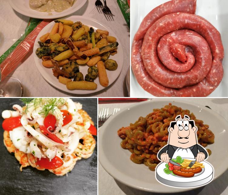 Platti al Trattoria Bortolotti