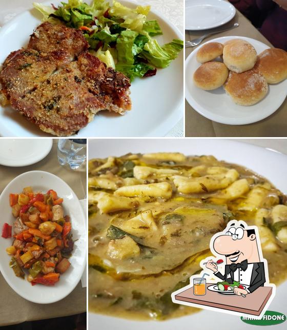 Platti al Trattoria Maria Fidone