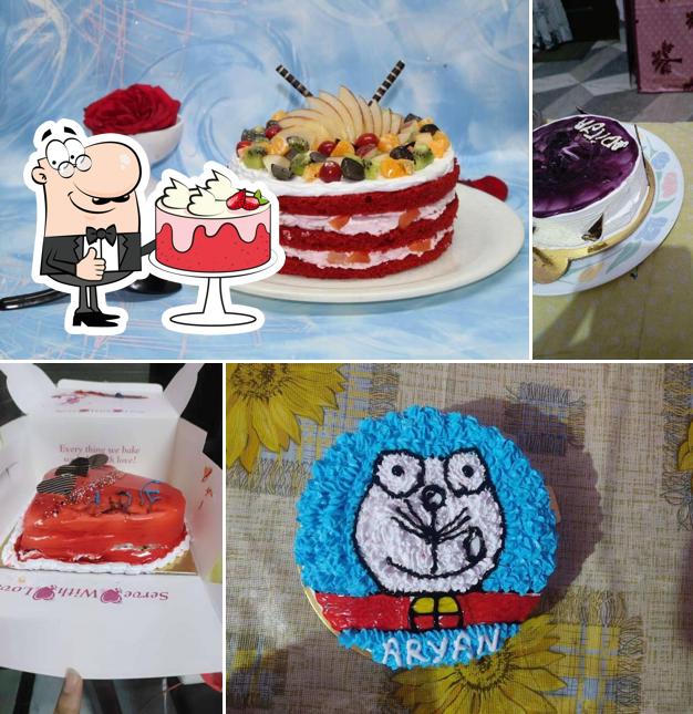 Red velvet cake at Sunny Bakery