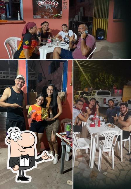 O interior do Churrasquinho do coroco
