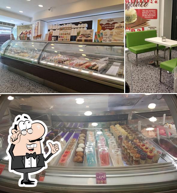 Gli interni di Crema di Gelato