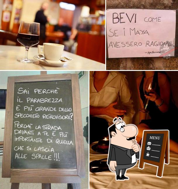 Leggi le specialità del giorno sulla lavagna