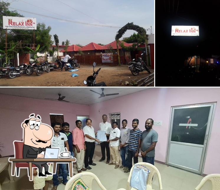 The image of interior and exterior at RELAX INN RESTAURANT & DHABA