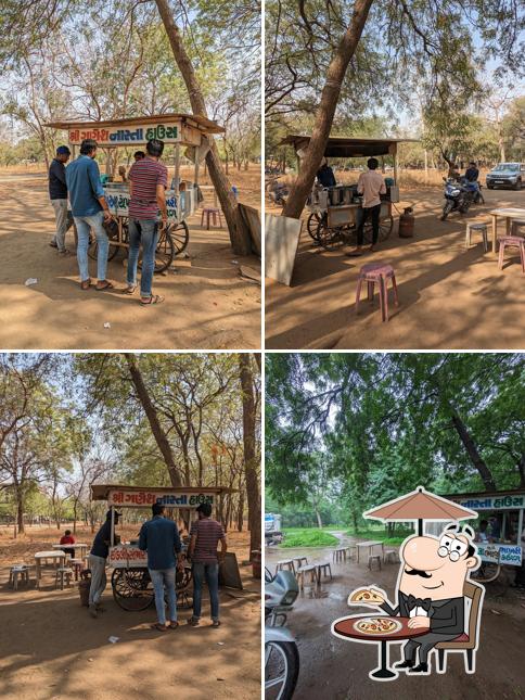 The exterior of Shree Ganesh Nasta House