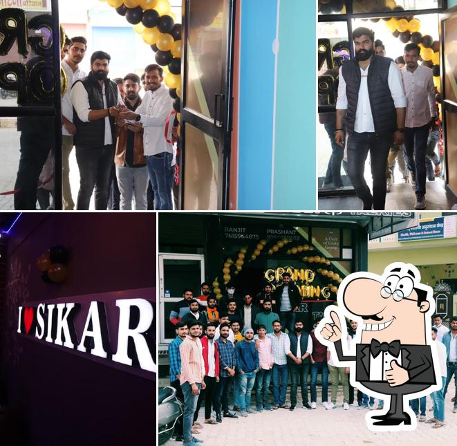 Here's an image of Sikar Talkies cafe