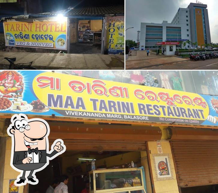The exterior of Maa Tarini Restaurant