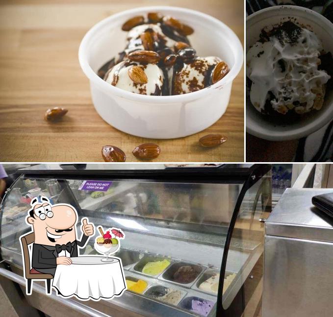 Order the sweet dishes