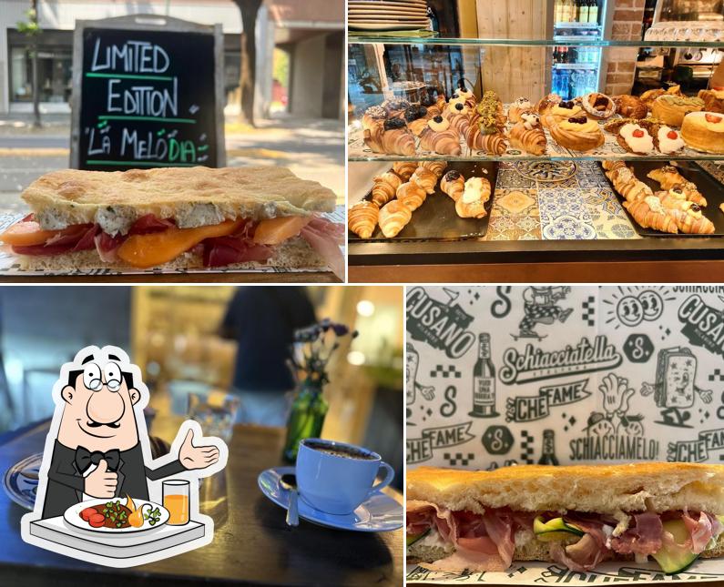 Platti al Ristorante Schiacciatella Italiana