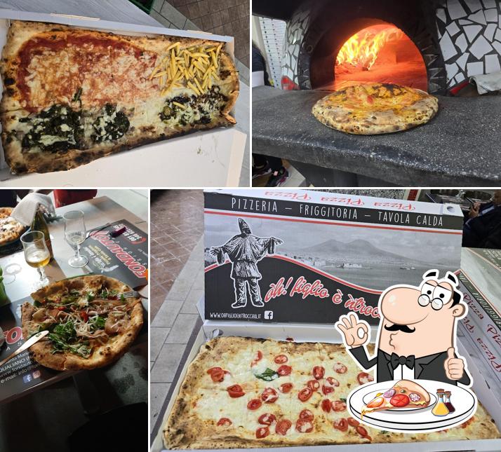 Scegli tra le svariate varianti di pizza