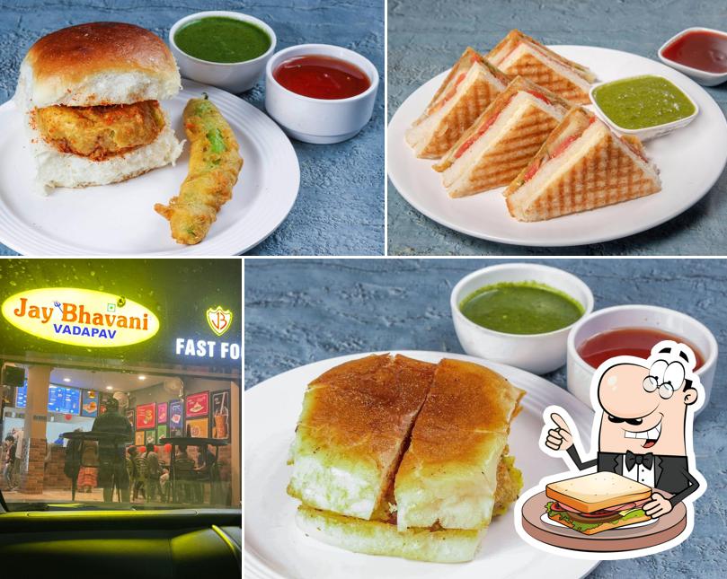 Grilled cheese sandwich at JAY BHAVANI VADAPAV