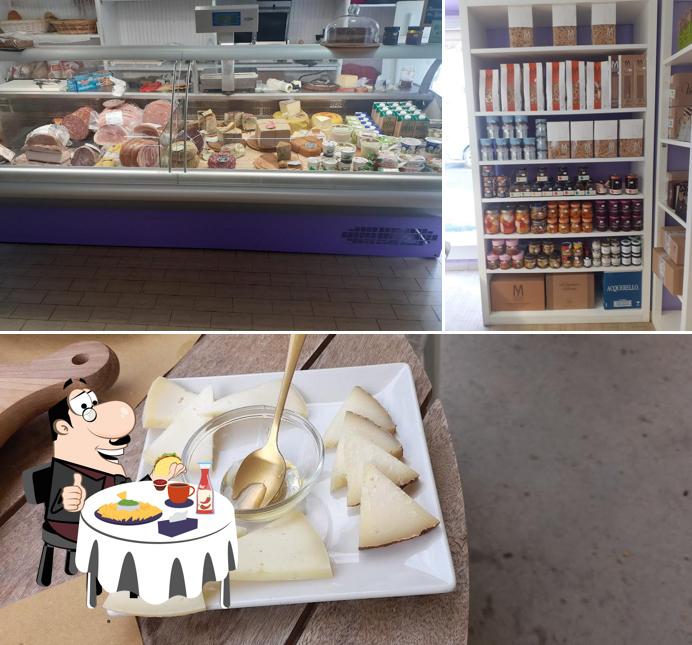 Piatto di formaggi al La Rosa del Rabbi