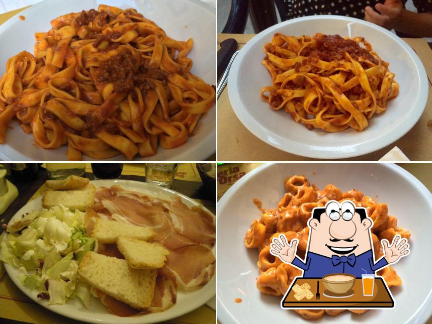 Platti al Osteria dell'Orsa