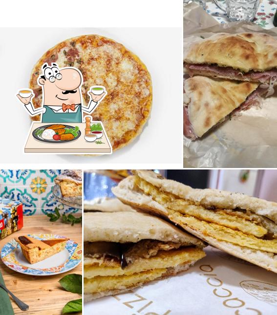 Platti al Pizzeria Rosso Pomi D'Oro