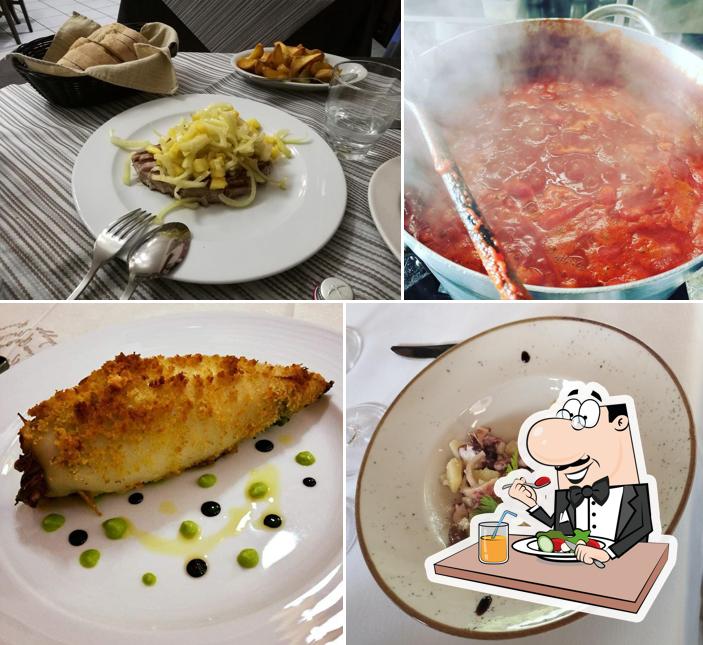 Cibo al Ristorante Scroccarocco