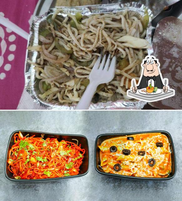 Food at The star roof cafe
