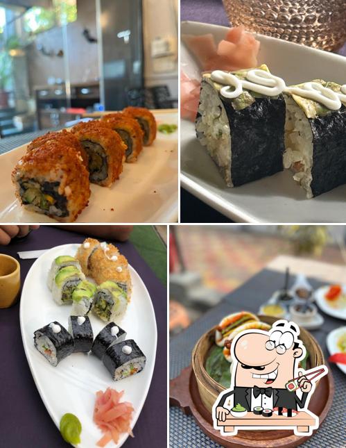 Get various sushi options