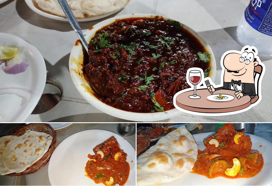 Food at Hotel Spices
