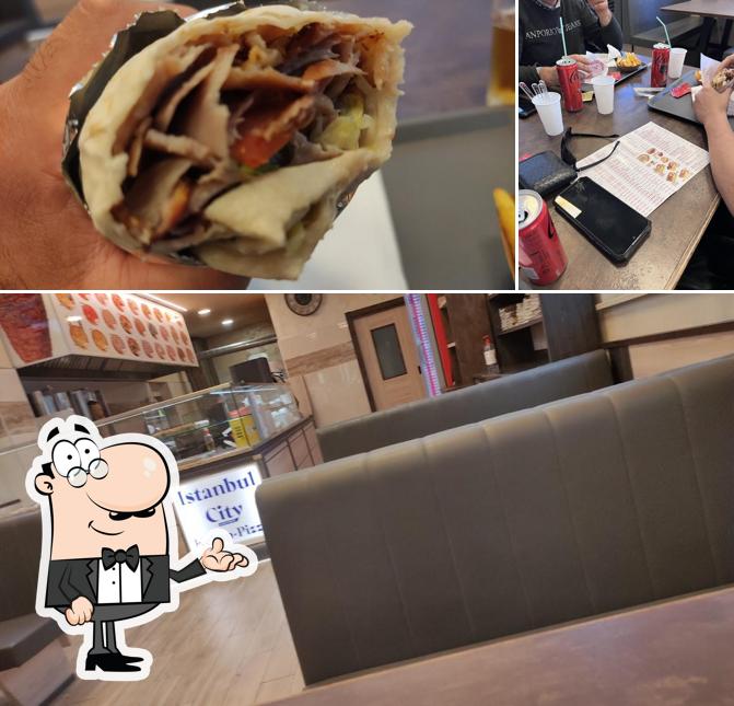 Tra le diverse cose da Istanbul City Kebap si possono trovare la interni e cibo