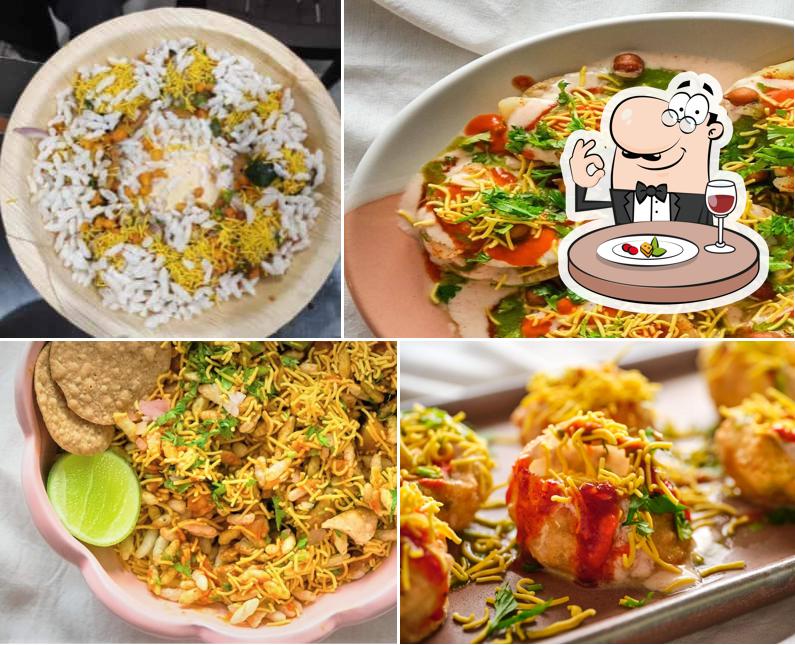 Food at Churmur Chaat Co (kitchen)