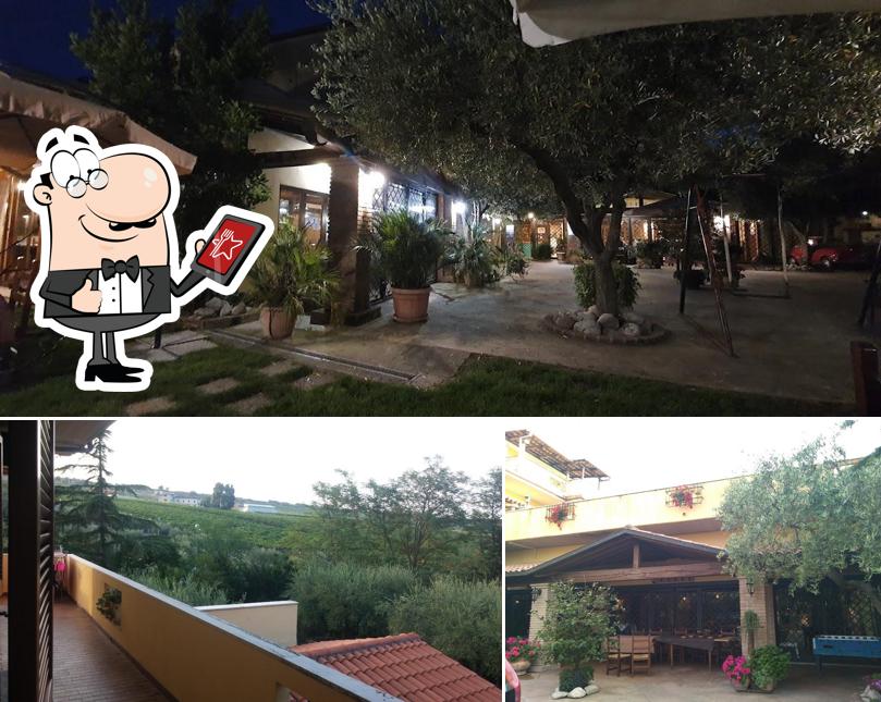 Puoi goderti l'aria fresca da seduto all'esterno di Azienda Agrituristica L'Antico Feudo