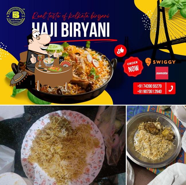 Meals at Akra Haji biryani