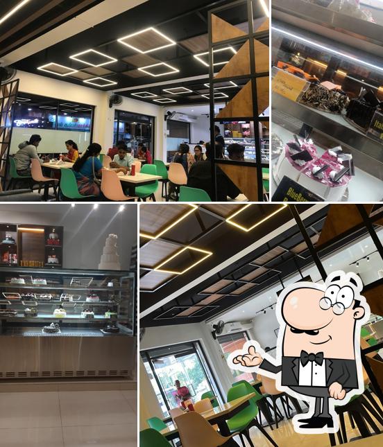 Take a seat at one of the tables at Cake Dilim