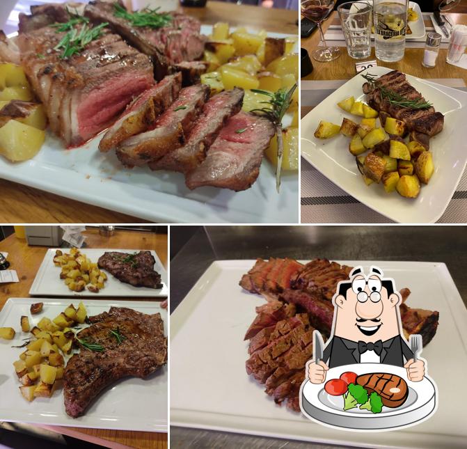 Bistecca al La braceria di Romano