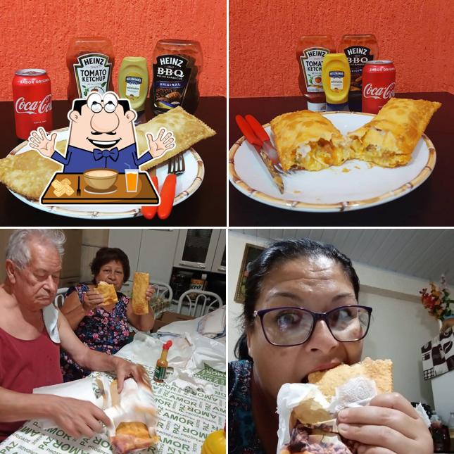 Comida em Pastelaria do Chef Judy
