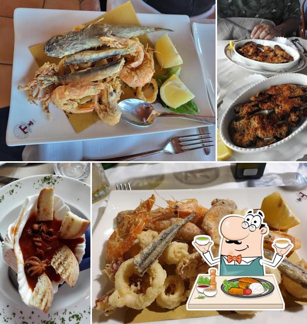 Calamari fritti al Ristorante Il Tirreno