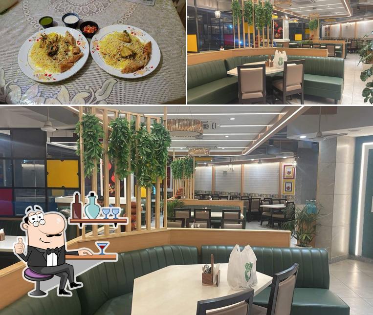 The interior of Biryani queen The interior of Biryani queen