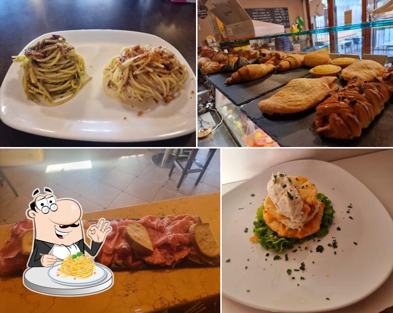 Spaghetti alla carbonara al Kidult Caffè