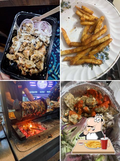 French fries at Koyla Shawarma
