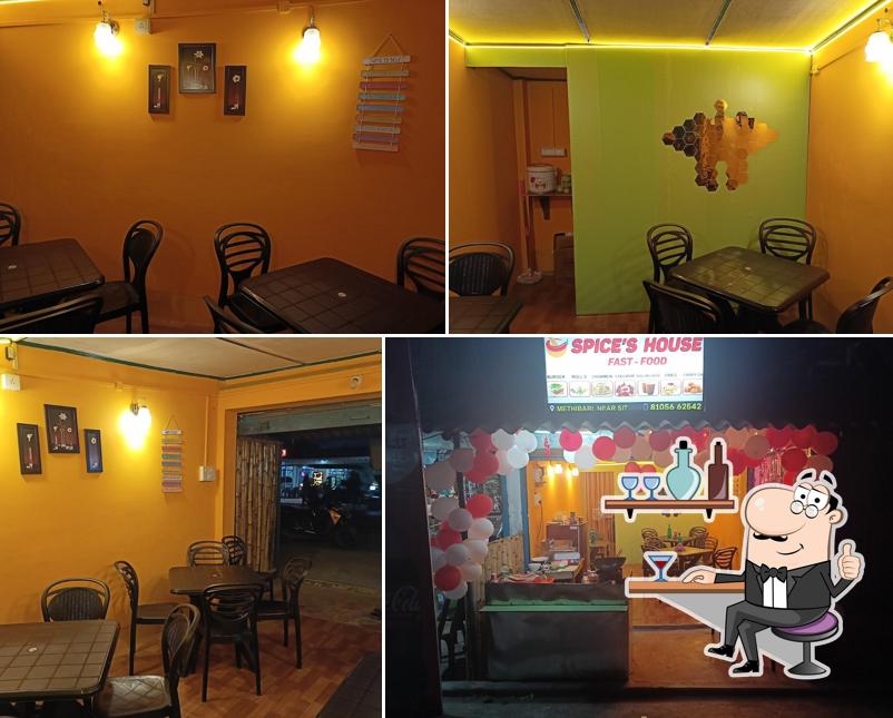 The interior of Spices House Methibari